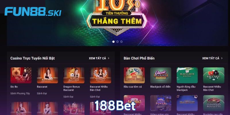 Giới thiệu về 188BET